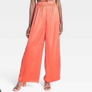 Target x Sammy B orange wide-leg pants